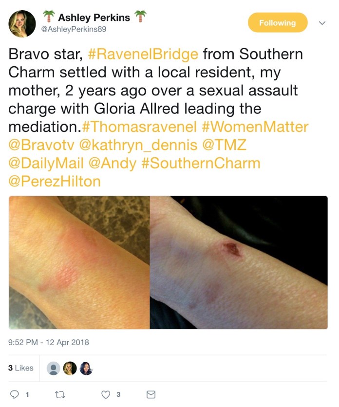 Ashley Perkins Tweet